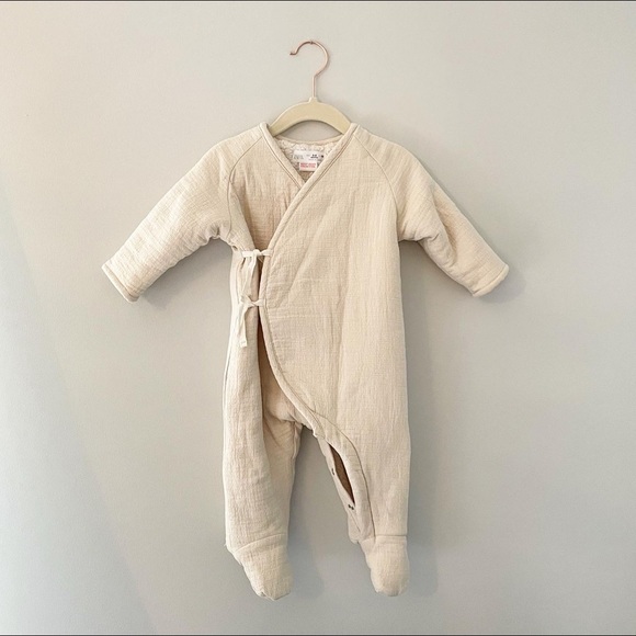 Zara Other - Zara Baby Sherpa Lined Jumpsuit